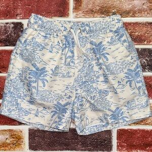 Maison Me toile swim trunks 4-5y boutique
